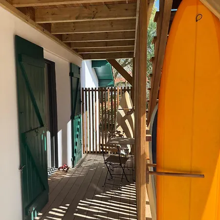 Brume Surf House Alojamento de Acomodação e Pequeno-almoço Messanges (Landes)